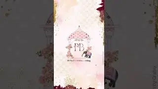 ROYAL WEDDING INVITE | FLORAL THEME WEDDING INVITE | ELEGANT INVITE | GRAFIXX
