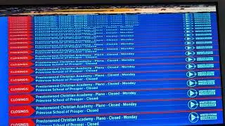 Dallas News Glitches on Weather Report