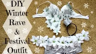 DIY Winter Wonderland New Years Rave Outfit | Decadence