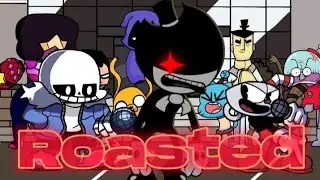 Cuphead and Sans Vs Bendy - Roasted' Friday night Funkin' Roastin on a Friday Night' Cover