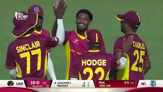 WI vs UAE: West Indies sweep series 3-0, Beat UAE by 4 wickets in 3rd ODI, Brandon King named POTS