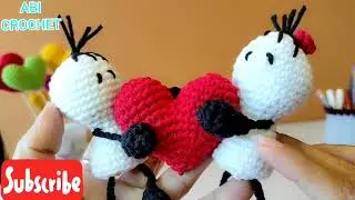 Crochet, San Valentin, pareja regalos crochet | paso a paso!