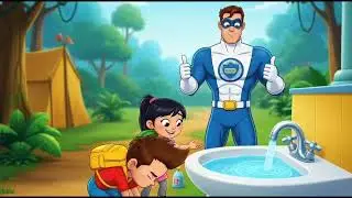 Amazing commander clean anything#cartton #funny #viral #memes #kids#kidscartoon 