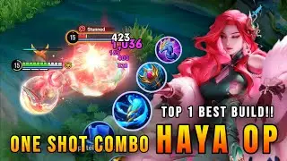 ОДИН ВЫСТРЕЛ!! Хаю нужно ослабить 🔥 Лучший билд №1 | Honor of Kings