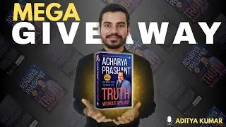 Truth Without Apology Mega Giveaway | Acharya Prashant | @HarperCollinsPublishersIndia