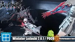 AI LIMIT (Soulslike + Anime) | Winlator Ludashi 2.6.1 | POCO F5 (7+gen2)  