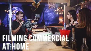 СНИМАЕМ РЕКЛАМУ ДОМА / COMMERCIAL FILMING AT HOME VLOG 27