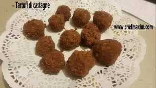 Tartufi di castagne @chefmaxim #chefmaxim #tartufi