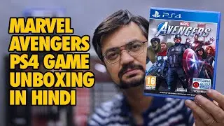 Marvel Avengers PS4 Game (Standard Edition) Unboxing in Hindi
