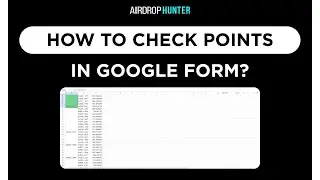 How to check airdrops in Google Sheets? #airdrop #airdrops #crypto #google #eywa #points