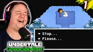 I Already Feel SO EVIL! | Lets Play Undertale NO MERCY Run - [Part 1]