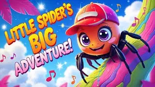 Itsy Bitsy Spider Adventure Song for Kids | Educational Music & Fun Learning