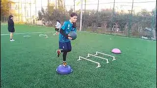 Kuvvet ve dayanıklılık çalışması⚽