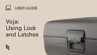 Opening and Closing your Voja Suitcase