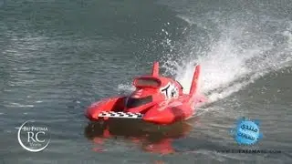 Hydro Formula RC Gasoline Boat - Test by Habib Al-Mazim