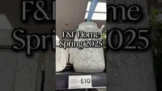 Clear out the shelf F&F Home has dropped their spring collection🛍️ #tescovase #fandfhome #fandf