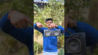 making homemade bluetooth speaker #shots #project #experiment #sujanexperiment