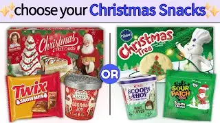 This or That?🍬 Christmas Food: Snack Edition