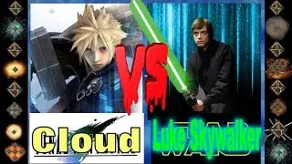 Cloud Strife (Final Fantasy VII) vs Luke Skywalker (Star Wars) - Ultimate Mugen Fight 2016