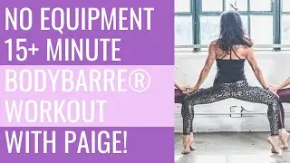 OFF-the-BARRE Cardio Barre-Inspired Workout with Paige!