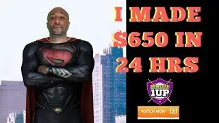 25 Dollar 1Up Review | $650 in 24 Hrs | How To Make Money Online Fast 2018