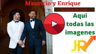 Mauricio mejía y Enrique guzmán imágenes exclusiva de su Luna de miel