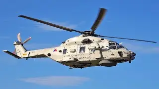 Netherlands Air Force – NH90 | Low pass at Stord airport, august 2025