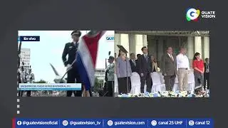 ¡Encienden el fuego patrio! El presidente Bernardo Arévalo inaugura las actividades de Independencia