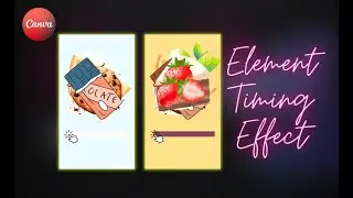 Canva Elements Timing Effects Tutorial | Canva tutorial for beginners