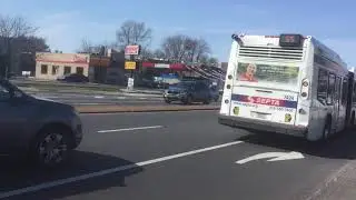 SEPTA Novabus Rt 55 at N Broad Street and 80th St.