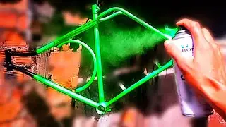 Etapa Final PINTURA da Minha BIKE