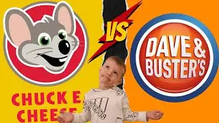 Best Video Game Center... Chuck E. Cheese Versus Dave & Busters!