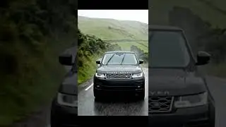 Range Rover Rain Drive in Hills | Luxury SUV Conquers Stormy Roads 🌧️⛰️
