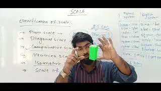 How to draw PLAIN SCALE AND DIAGONAL SCALE ( One Shot ) ||  ENGINEERING DRAWING AND GRAPHICS
