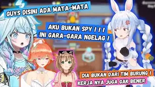 Pekora Dituduh Jadi Spy Karena Ngelag dan Membuat Kerja nya dia Jadi Gak Bener di Plate UP