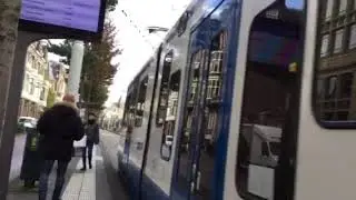 Amsterdam tram 5 at Van Baerlestraat