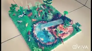3d model of forest