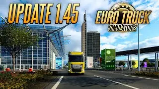 ETS2 & ATS: Przebudowa Hanoweru w aktualizacji 1.45 i osiągnięcia DLC Montana🚛
