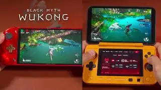 Black Myth Wukong _ Ayaneo Flip Vs OneXfly F1 Pro | Низкие/высокие настройки | 30 Вт | 1080p | Ге...
