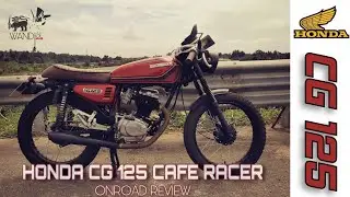 Honda CG 125 Cafe Racer Review | SRI LANKA