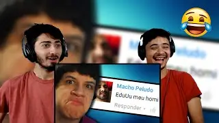 REACT Lendo Comentários Estranhos! (Games EduUu)