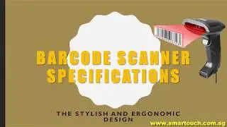 Barcode Scanner Integrated with Visitor Management System : Specifications