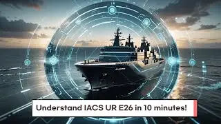 IACS UR E26: Ship Cyber Resilience in 10min