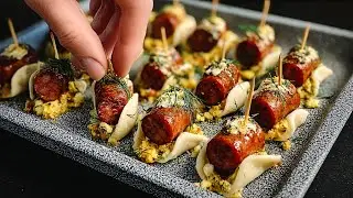 Ein einfaches Rezept für die beste Vorspeise in nur 5 Minuten! Alle lieben sie und wollen mehr!