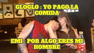 GLOGLO PAGA LA COMIDA Y EMIKUKIS SE LO AGRADECE