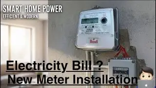 Energy or sub meter installation | connection | how to  find bill full video electrical new video