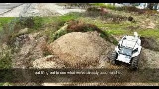 WFP X DLR Demo Day: Teleoperated ATV - AHEAD project (Autonomous Humanitarian Emergency Aid Devices)