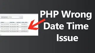 How to Fix PHP Wrong Date Time issue (Hindi)