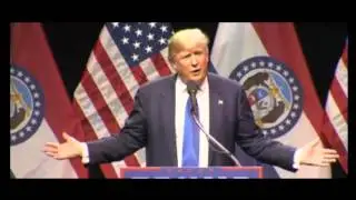Protesters Interrupt Donald Trump Kansas City Speech For over 10 Minutes