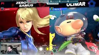 Myran (Olimar) vs Naitosharp (Zero Suit Samus, Corrin, Cloud, Sephiroth) | 17 Mar '23